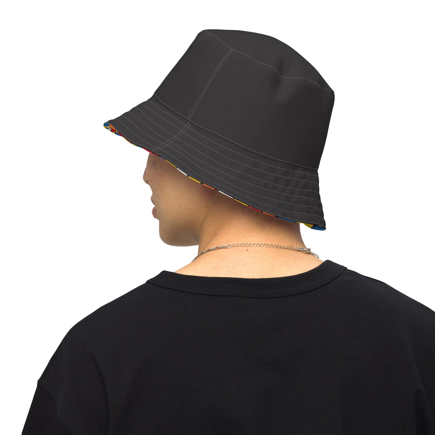 Rubik's Cube Bucket Hat