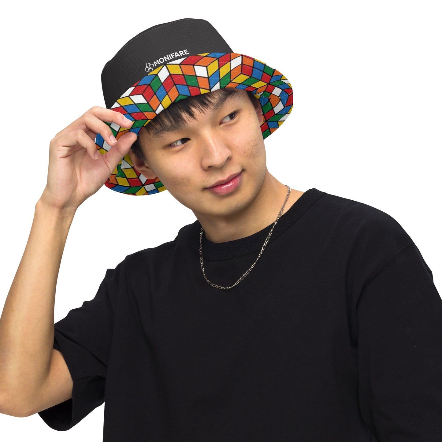 Rubik's Cube Bucket Hat