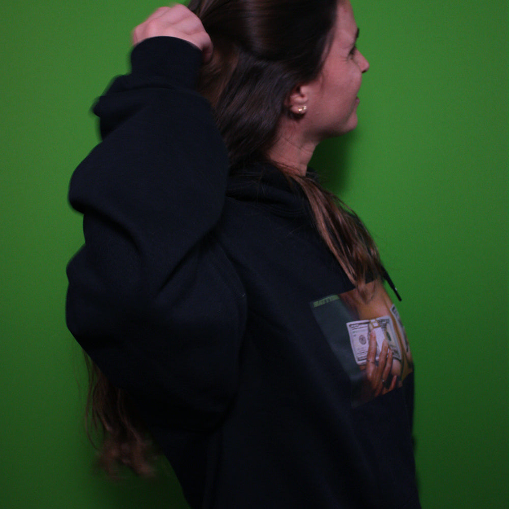 Black DBL STX Hoodie
