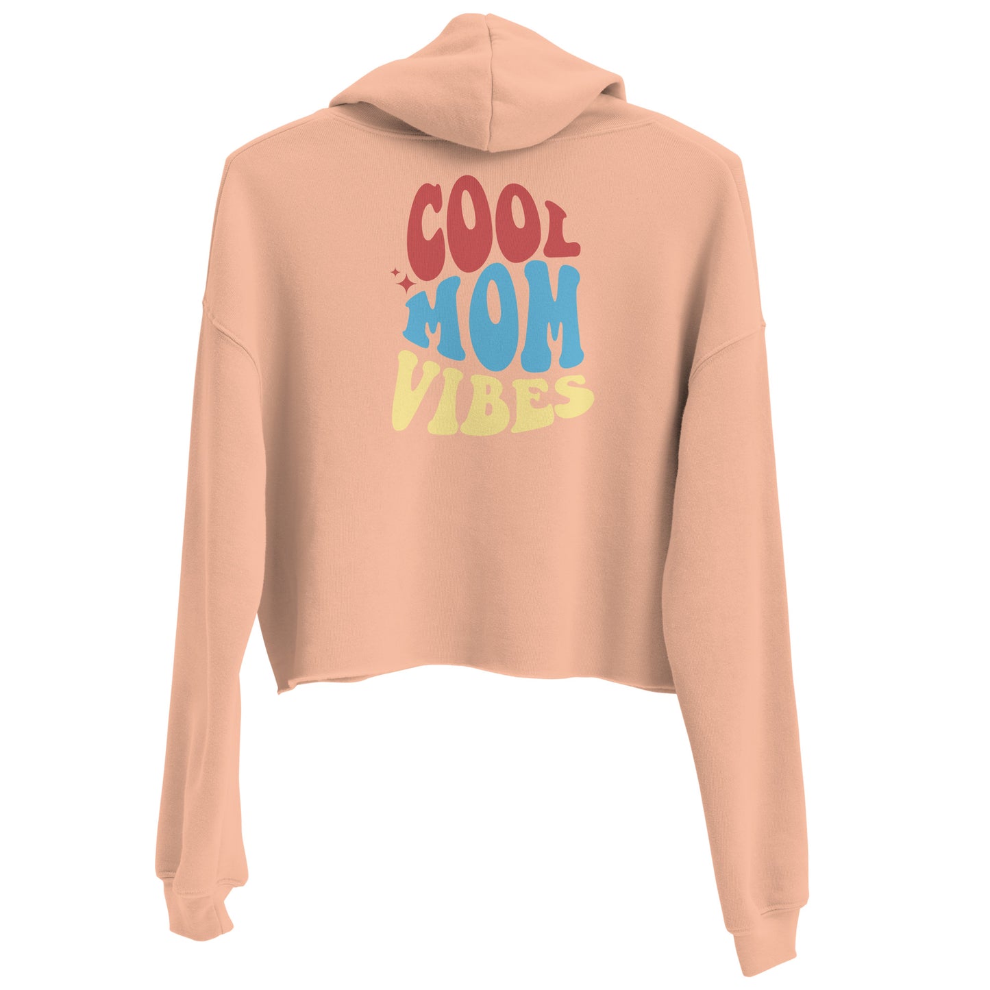 Cool Mom Vibes Crop Hoodie