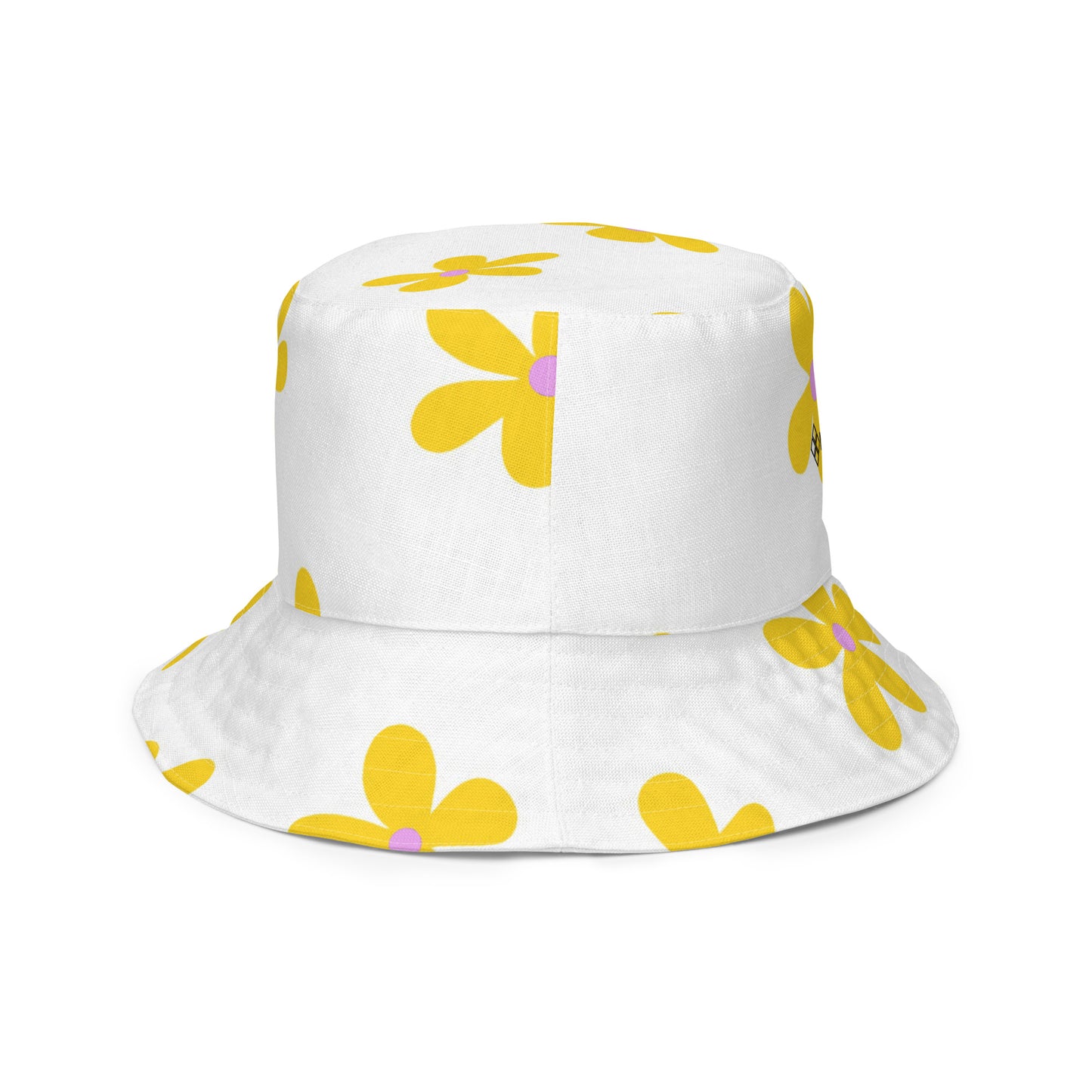 Flower Reversible Bucket Hat