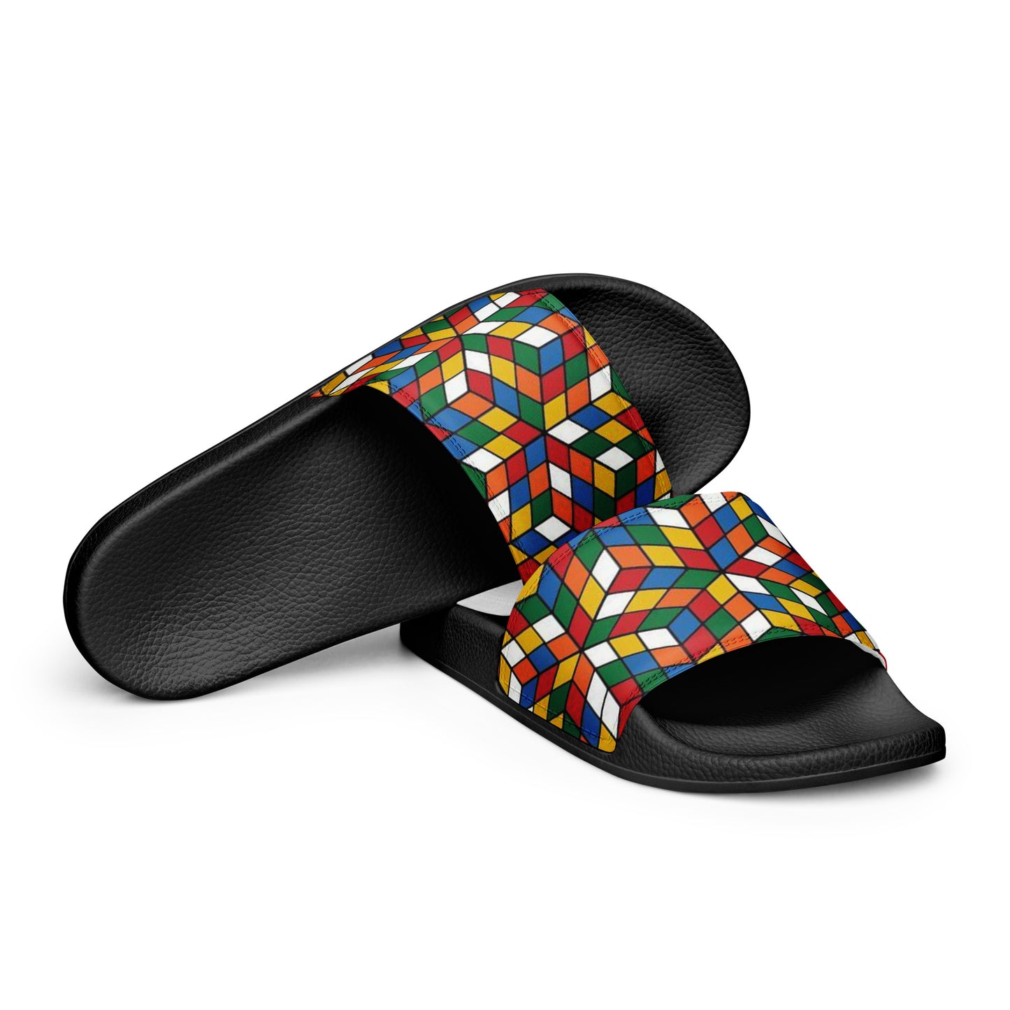 Men's Rubik's Cube Slides