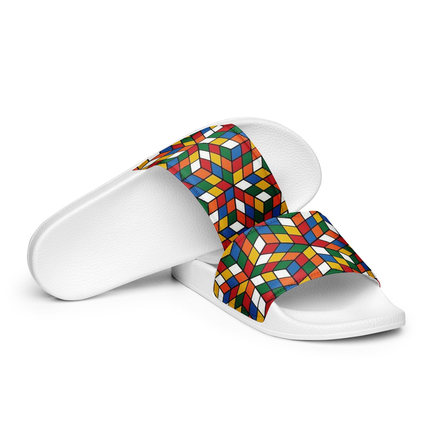 Men's Rubik's Cube Slides