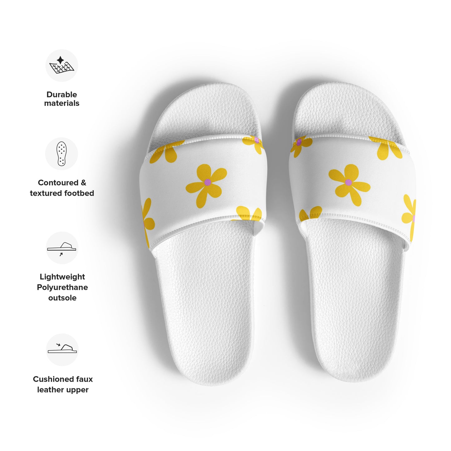 Women's Sunflower Slides